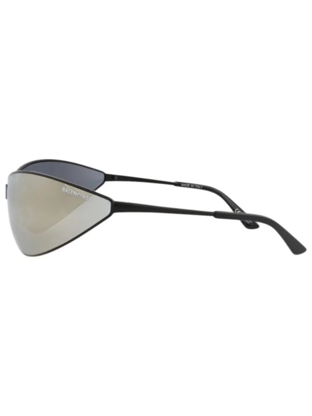 New Balenciaga Unisex Shield/Wrap Black Black Bronze Fashion Designer Sunglasses